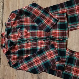 Boys sz 6 Jammies for families Christmas pajama set